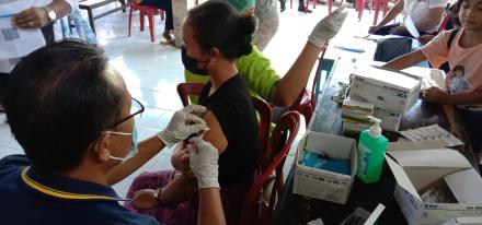 Jadwal Lanjutan Vaksin Booster Di Gedung Dharma Bhakti Desa Sepang